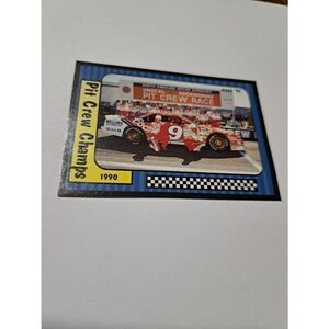 Vintage 1991 Maxx Pit Crew Champs #50 Race Car Nascar Trading Card